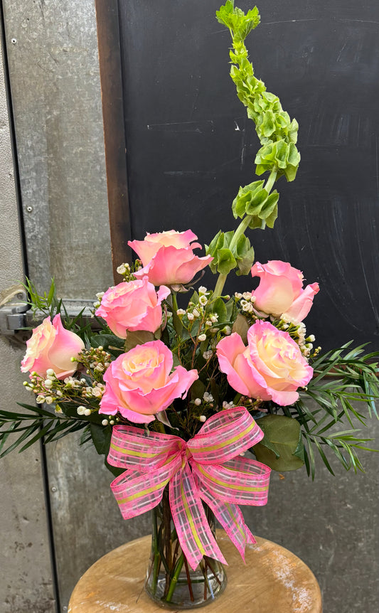 1/2 Dozen Fresh Roses Cash & Carry-Designers Choice; May Differ