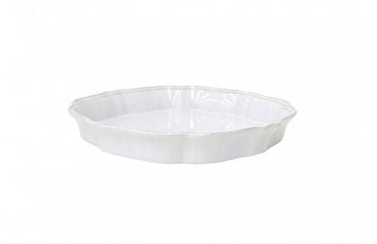 Casafina Impressions White Pie Dish