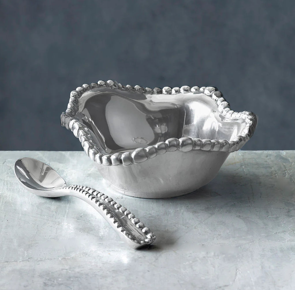 Beatriz Ball Organic Pearl Petit Bowl with Spoon