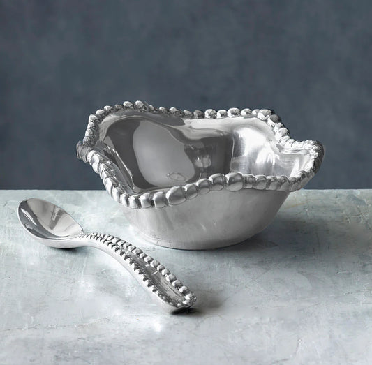 Beatriz Ball Organic Pearl Petit Bowl with Spoon