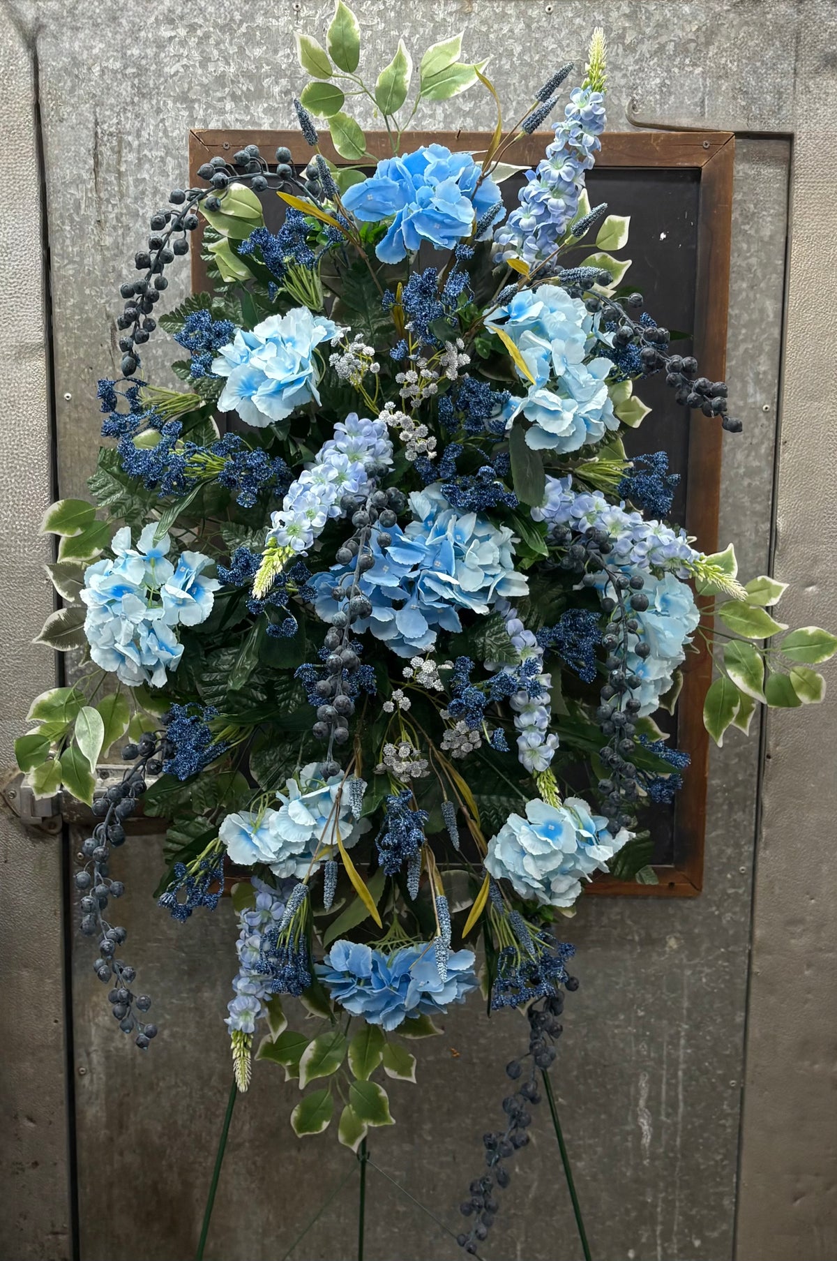 Blue Silk Spray