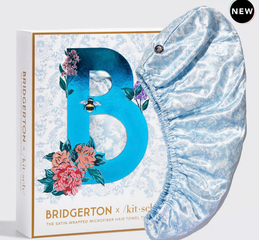 Kitsch Bridgerton Satin Wrapped Hair Towel