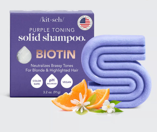 Kitsch Purple Toning Solid Shampoo