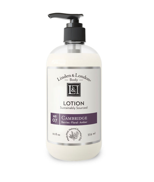 Linden & London Lotion (12 oz)-Cambridge