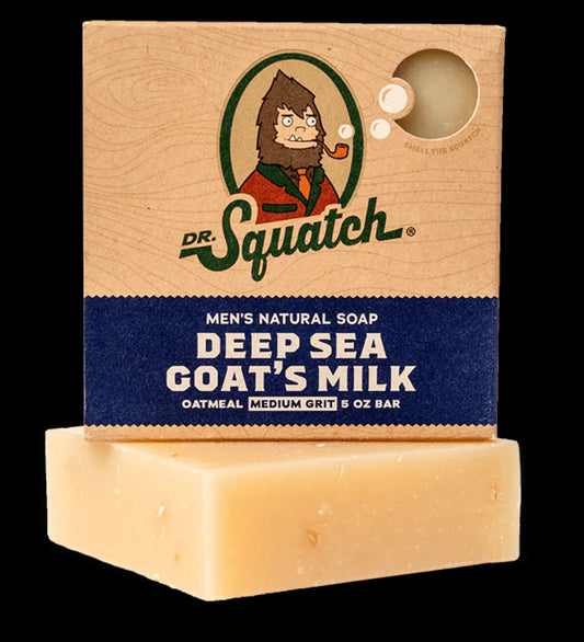 Dr. Squatch Bar Soap-Deep Sea Goat’s Milk