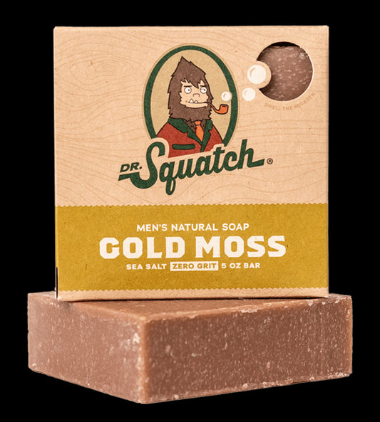 Dr. Squatch Bar Soap-Gold Moss