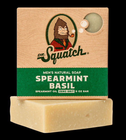 Dr. Squatch Bar Soap-Spearmint Basil