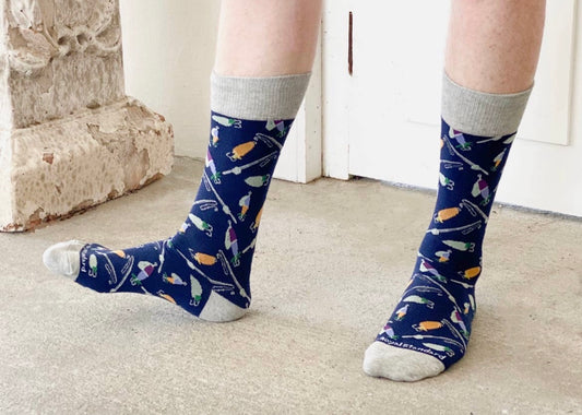 The Royal Standard Men’s Hook Line & Sinker Socks (One Size)
