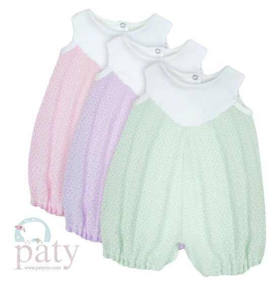 Paty Sleeveless Girls Shortall-Mint