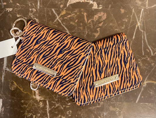 Mary Square ID Wallet-Tiger Stripes
