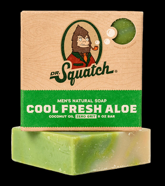 Dr. Squatch Bar Soap-Cool Fresh Aloe