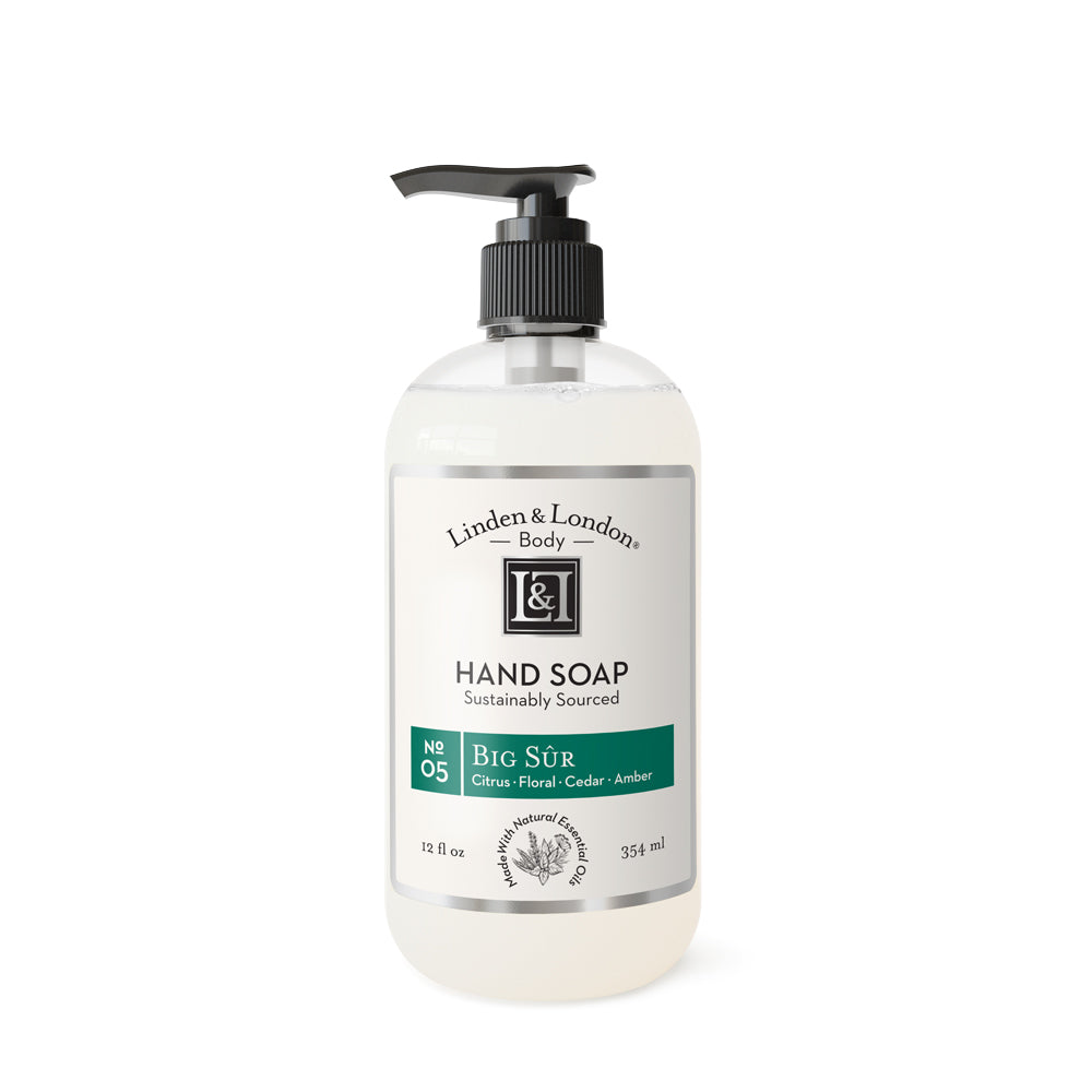 Linden & London Hand Soap (12 fl oz)-Big Sur