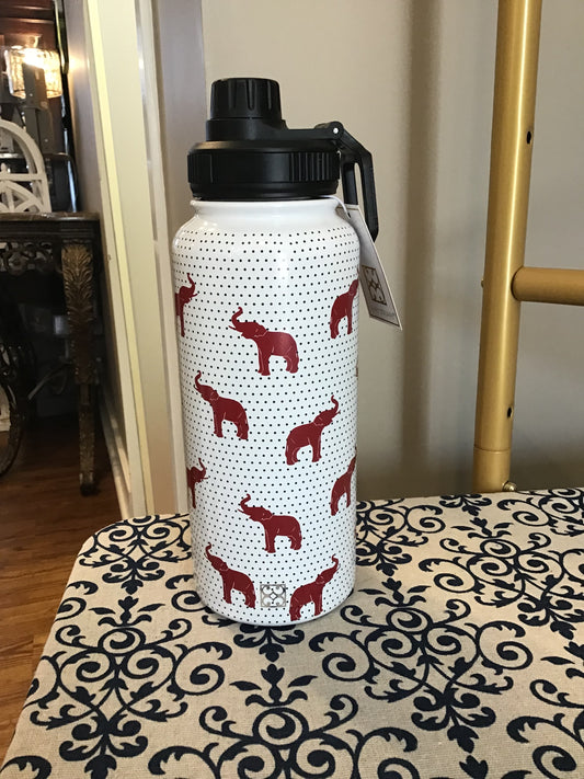 Mary Square Stainless Large Bottle-Elephant Pride