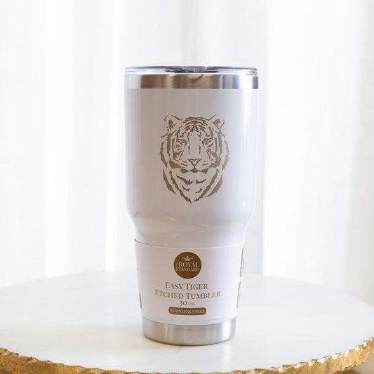 The Royal Standard Stainless Tumbler-Easy Tiger Etched