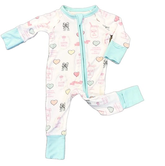Southern Princess Bamboo Zippy Pajamas