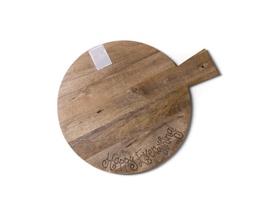 Happy Everything Big Wood Serving Board (16 inch)