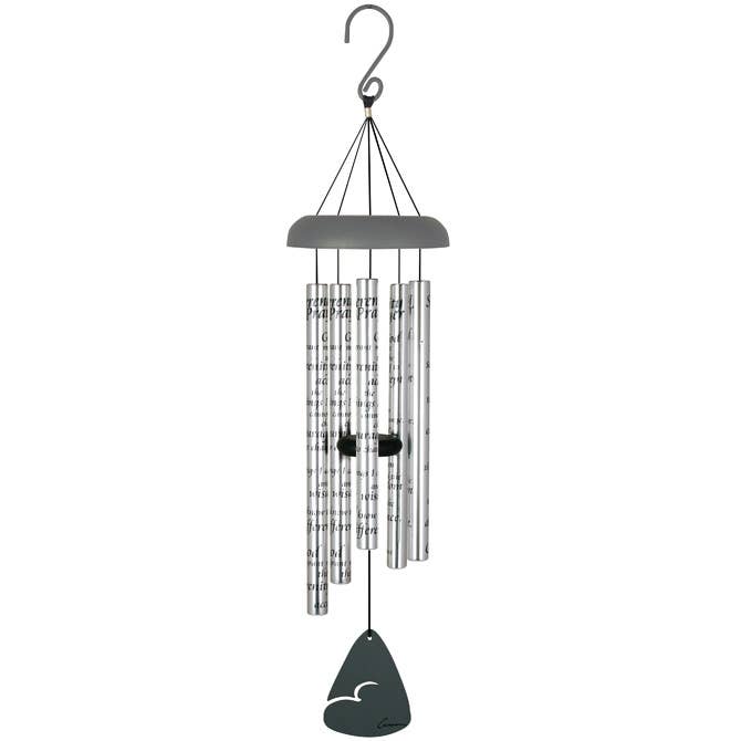Carson Home Accents 30" Sonnet Chime-Serenity Prayer