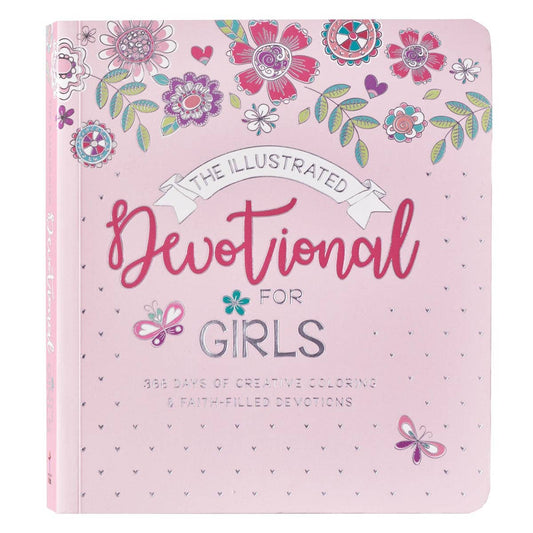 Christian Art Gifts Kid Book Illustrated Devotional for Girls-Softcover