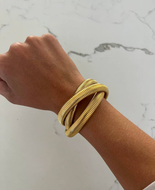 Chan Sutt Pearls Triple Emma Bracelet