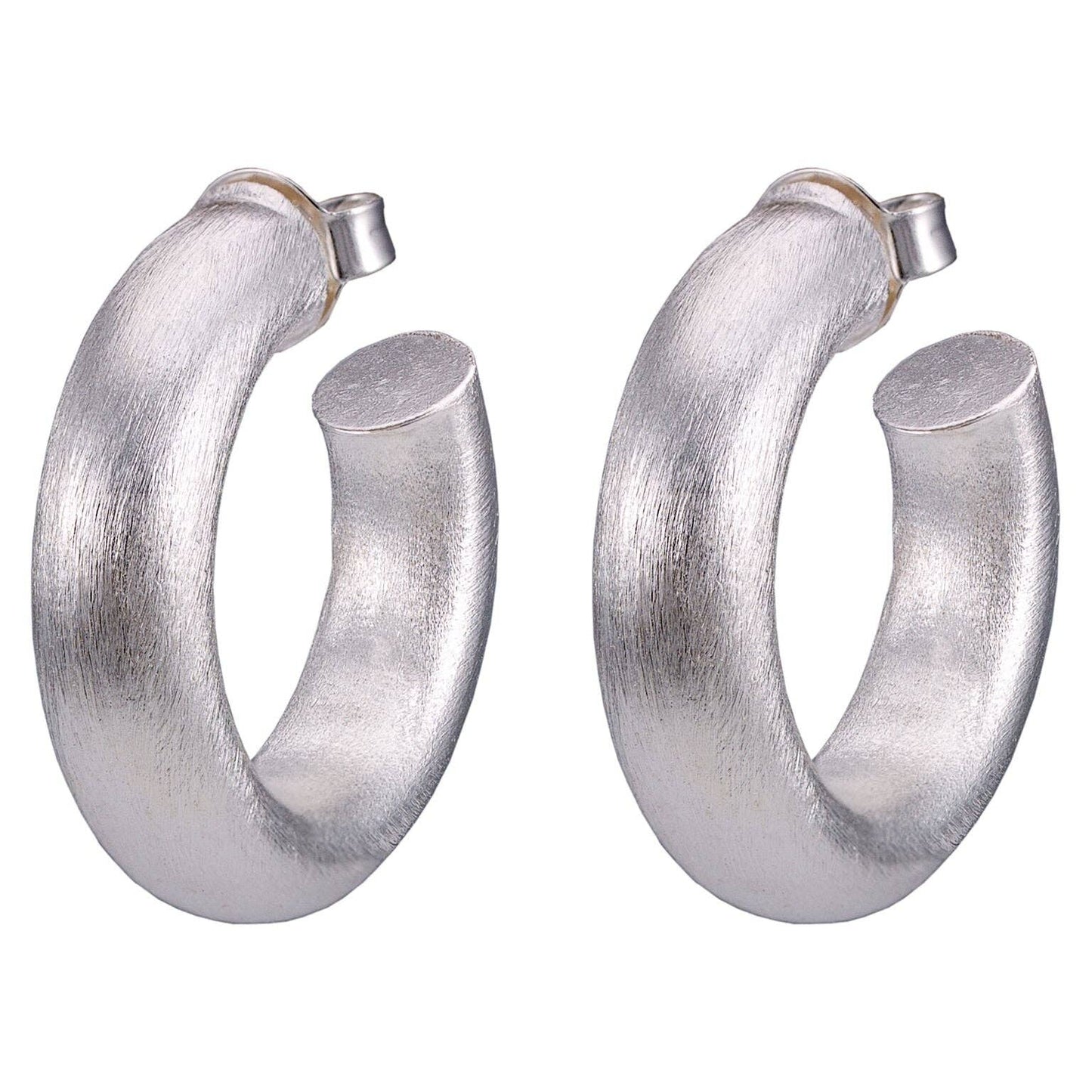 Sheila Fajl Small Chantal Hoops-Silver Plated