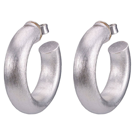 Sheila Fajl Small Chantal Hoops-Silver Plated