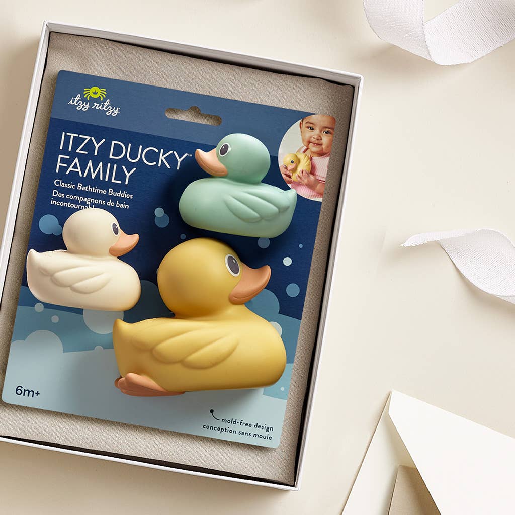 Itzy Ducky Family Bath & Table Toys
