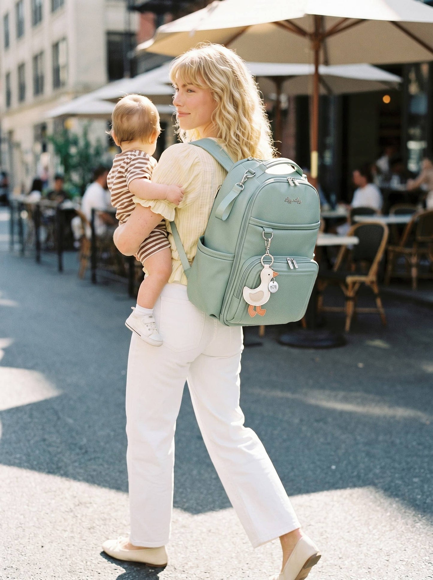 Itzy Ritzy Silly Goose Boss Plus Backpack Diaper Bag