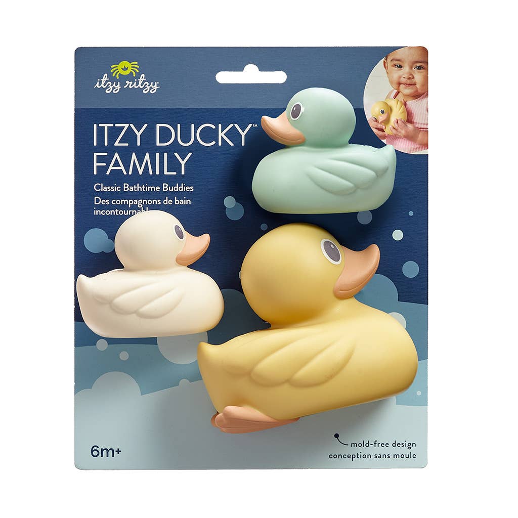 Itzy Ducky Family Bath & Table Toys