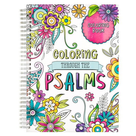 Christian Art Gifts Coloring the Psalms Coloring Book