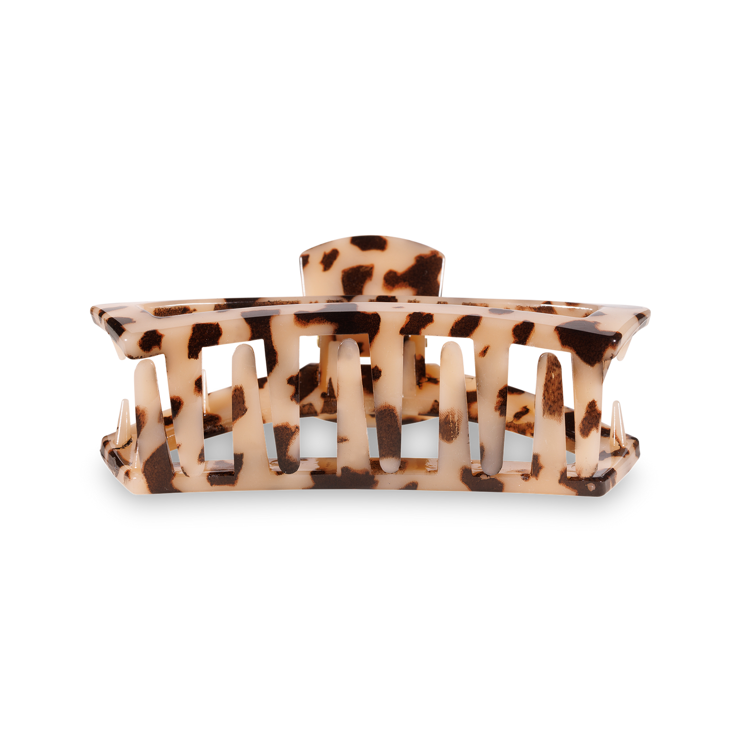 Teleties Medium Open Hair Clip-Blonde Tortoise