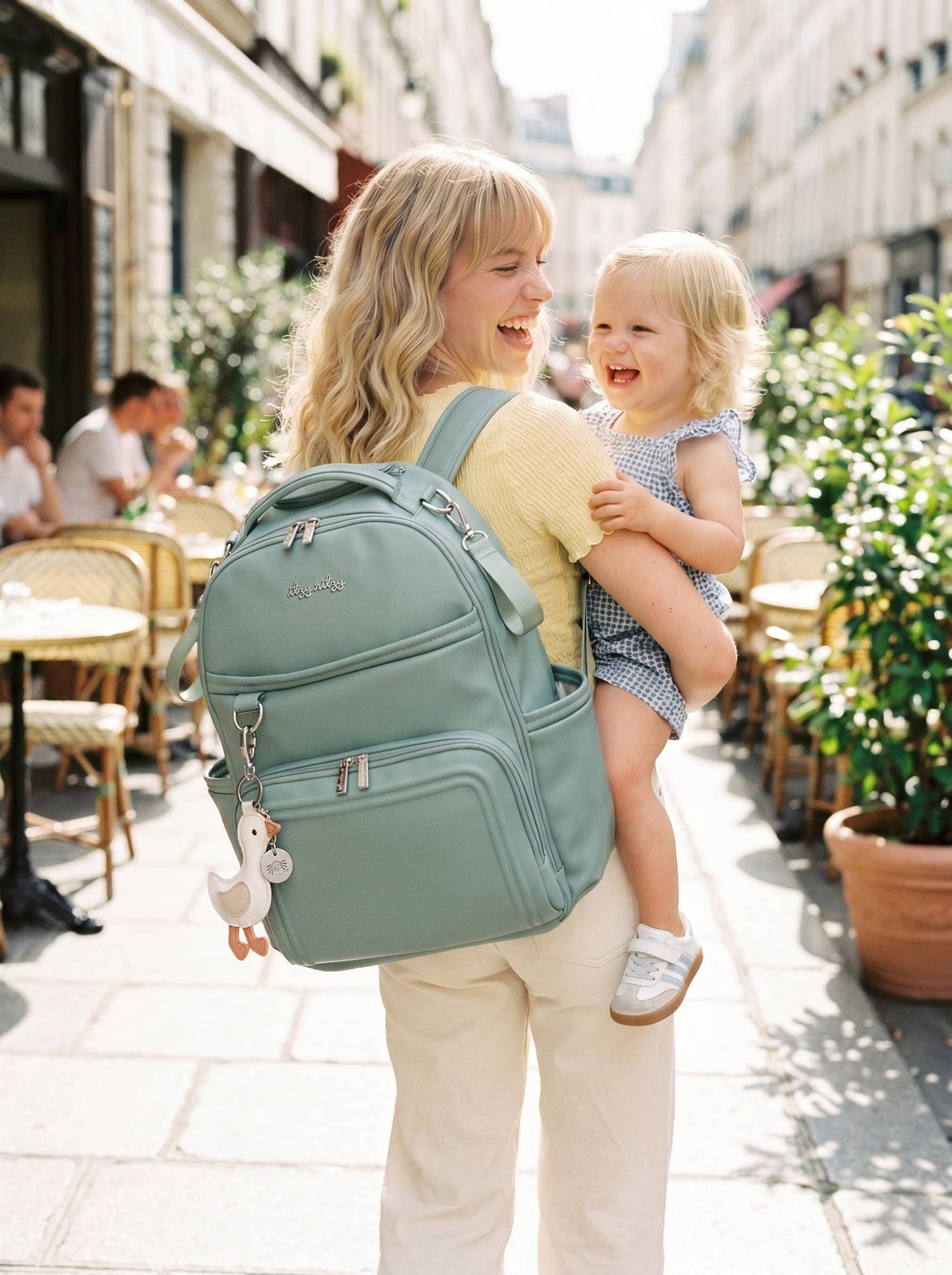 Itzy Ritzy Silly Goose Boss Plus Backpack Diaper Bag