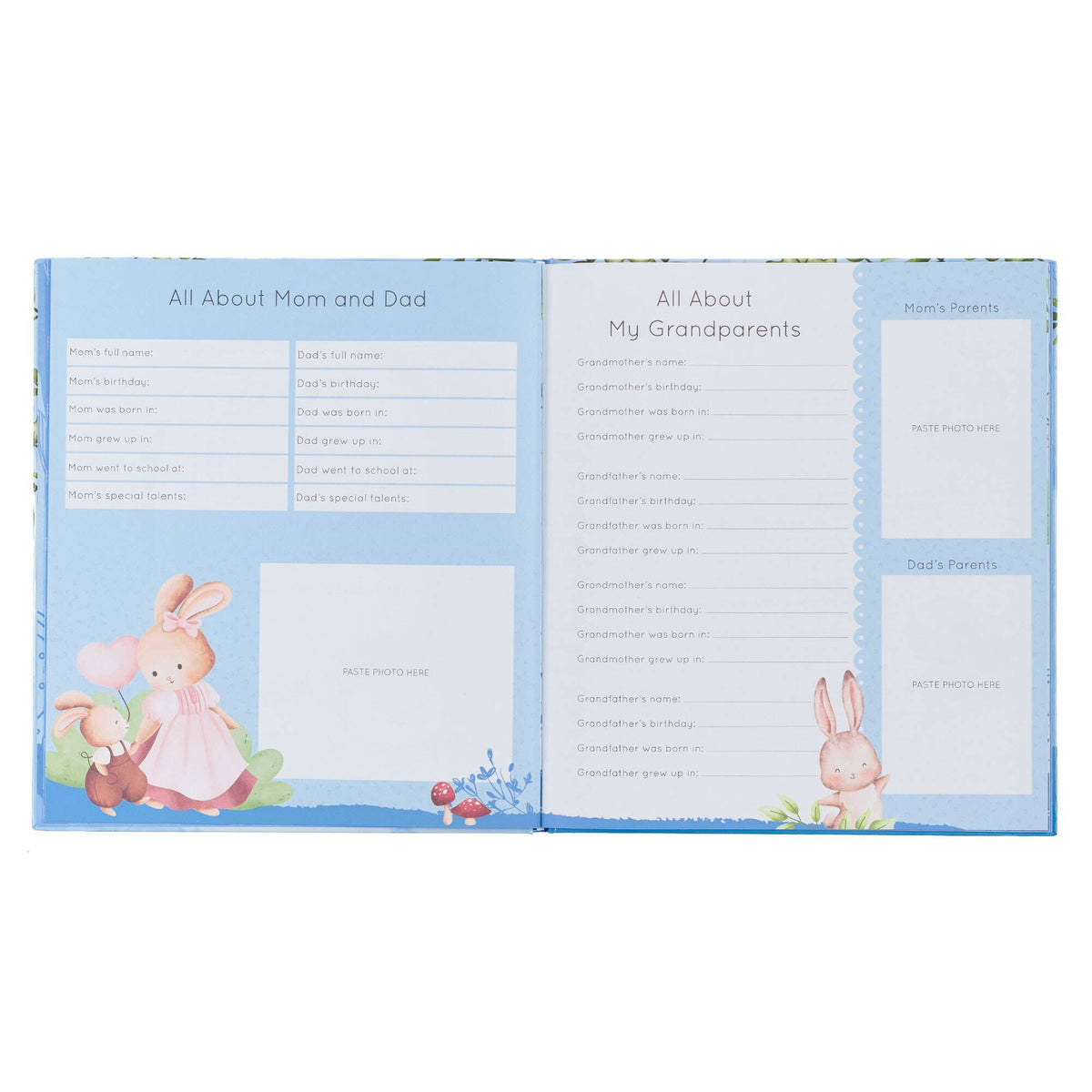 Christian Art Gifts Baby Memory Book for Boys