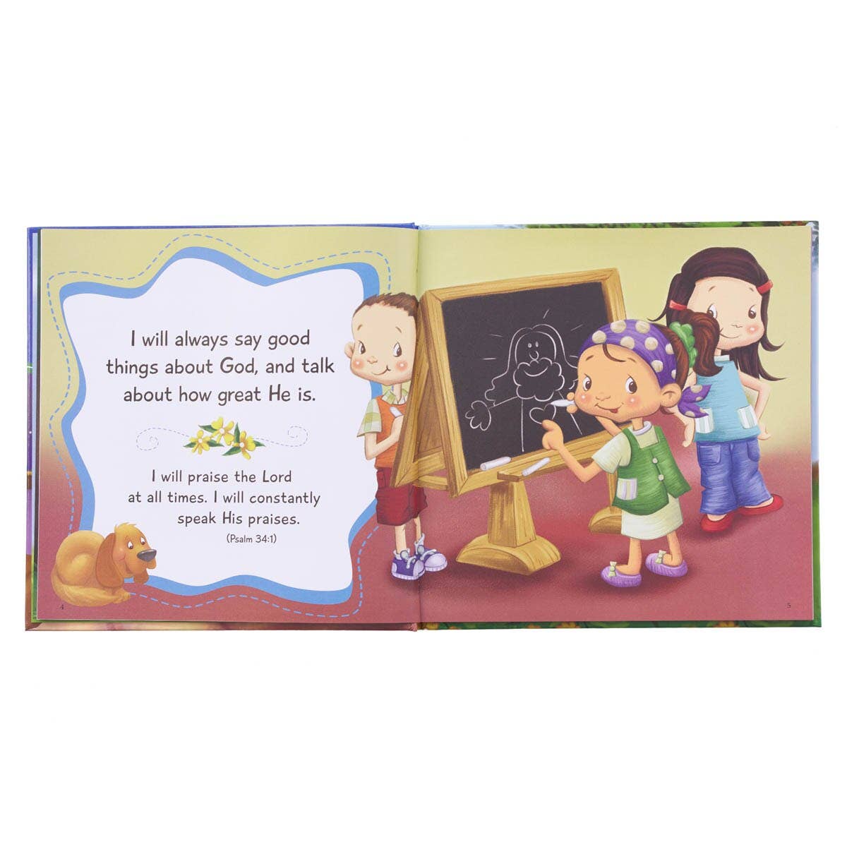 Christian Art Gifts God Hears When You Pray Hardcover
