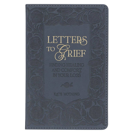 Christian Art Gifts Letters to Grief-Faux leather
