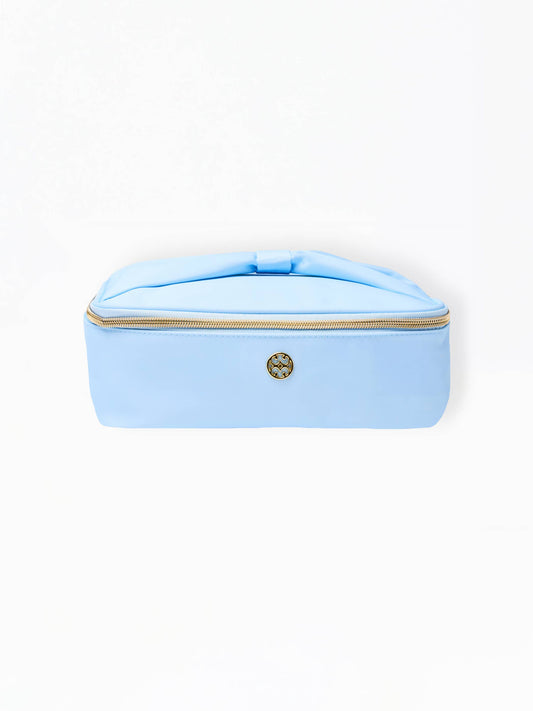 Mary Square Make Me Blush Makeup Bag-Sky