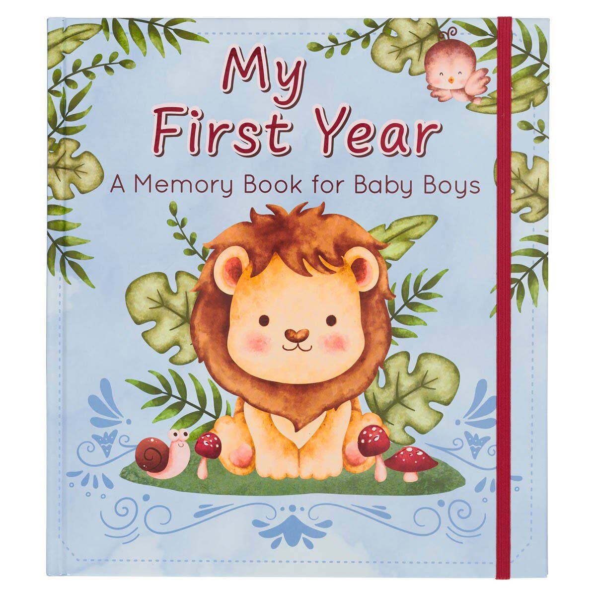 Christian Art Gifts Baby Memory Book for Boys