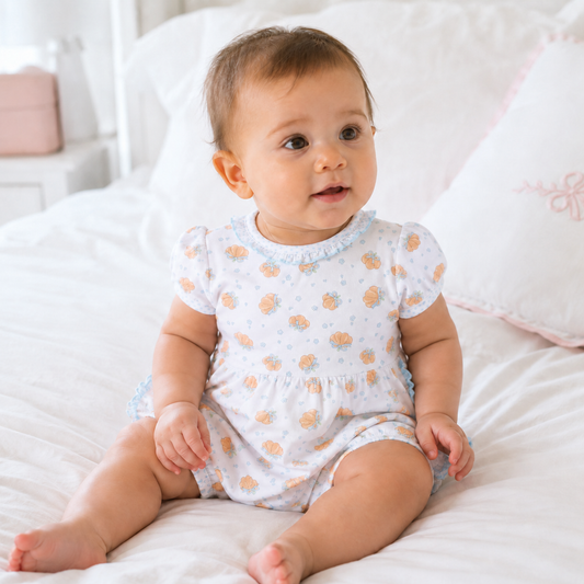 Magnolia Baby Prettiest in the Patch Print Short Sleeve Bubble