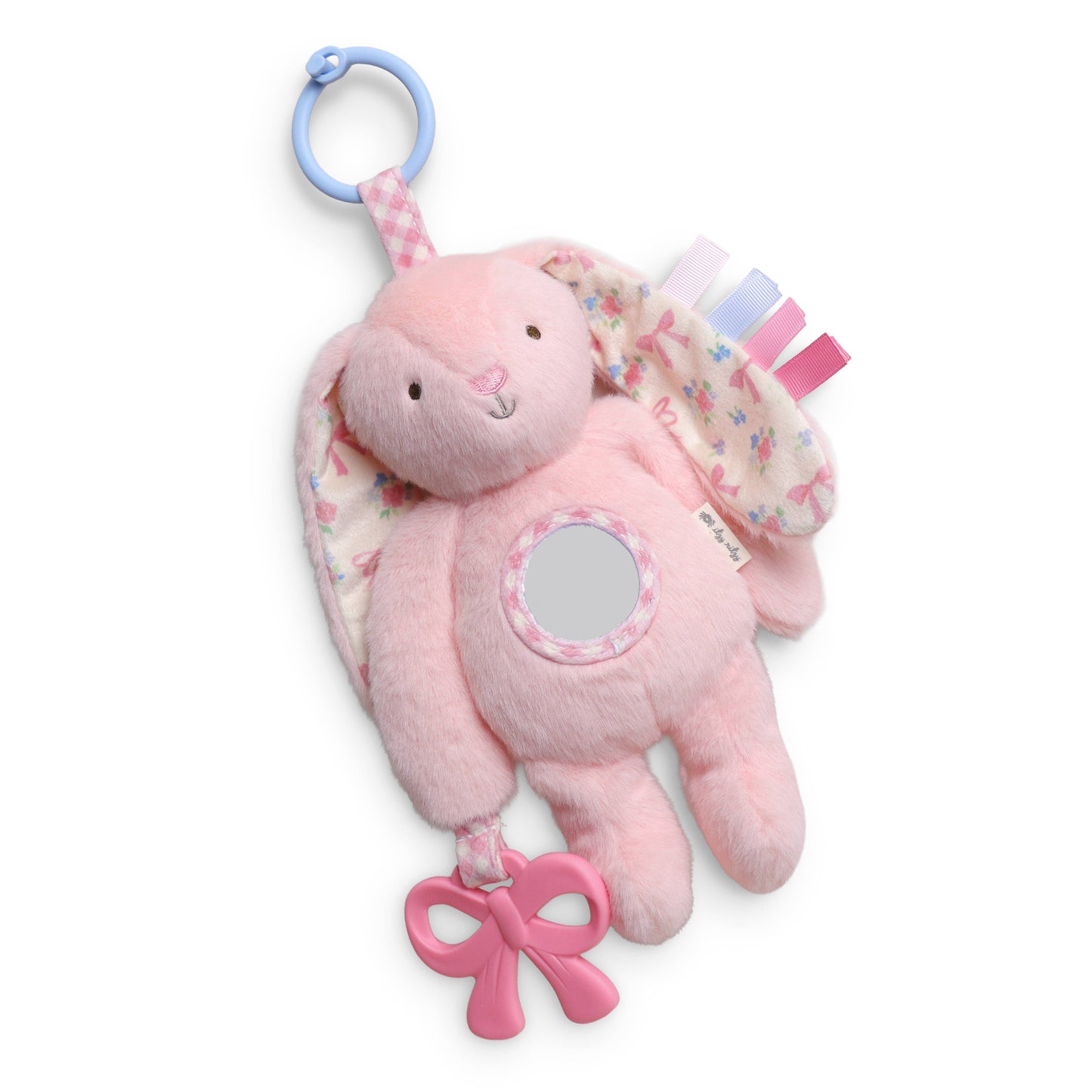 Itzy Ritzy Bitzy Traveler-Pink Bunny