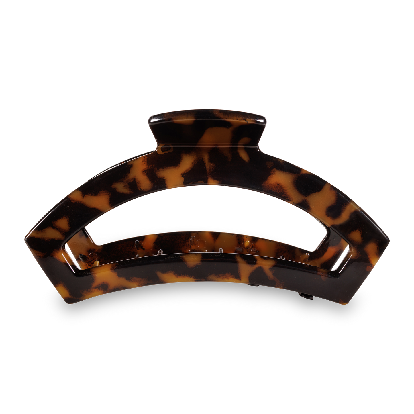 Teleties Large Open Hair Clip-Tortoise