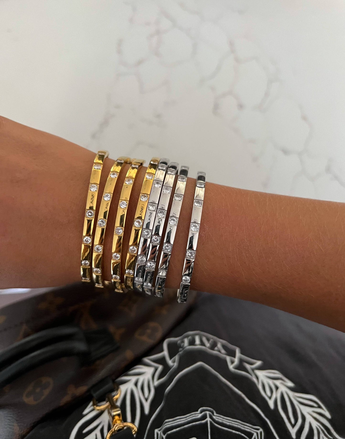 Chan Sutt Pearls The Jamie Bracelet-Gold