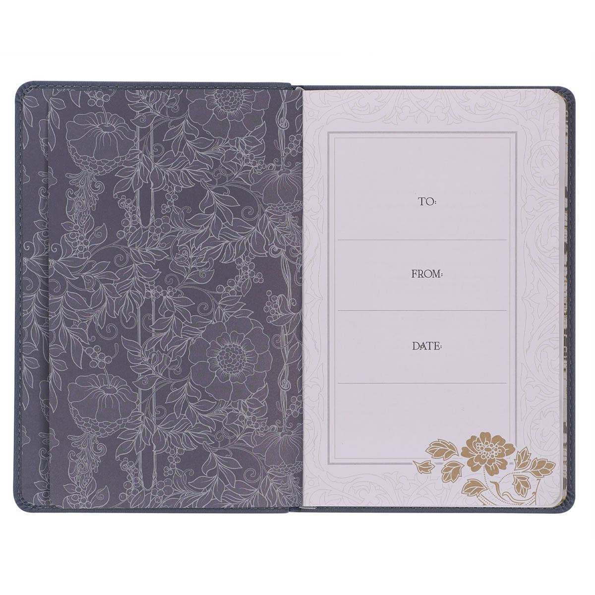 Christian Art Gifts Letters to Grief-Faux leather