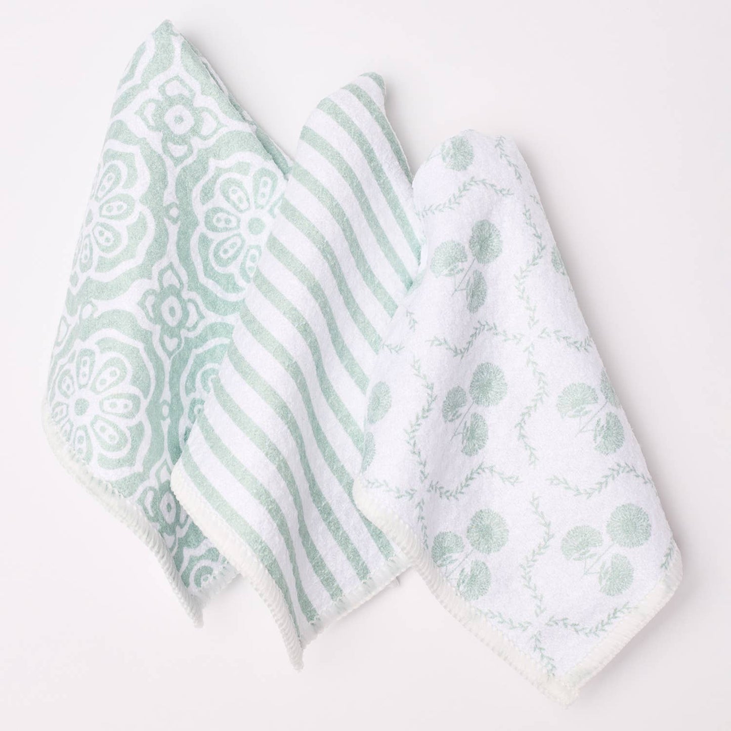 Mary Square Quick Dry Dish Towel Set Swtbrr Chrm Sge