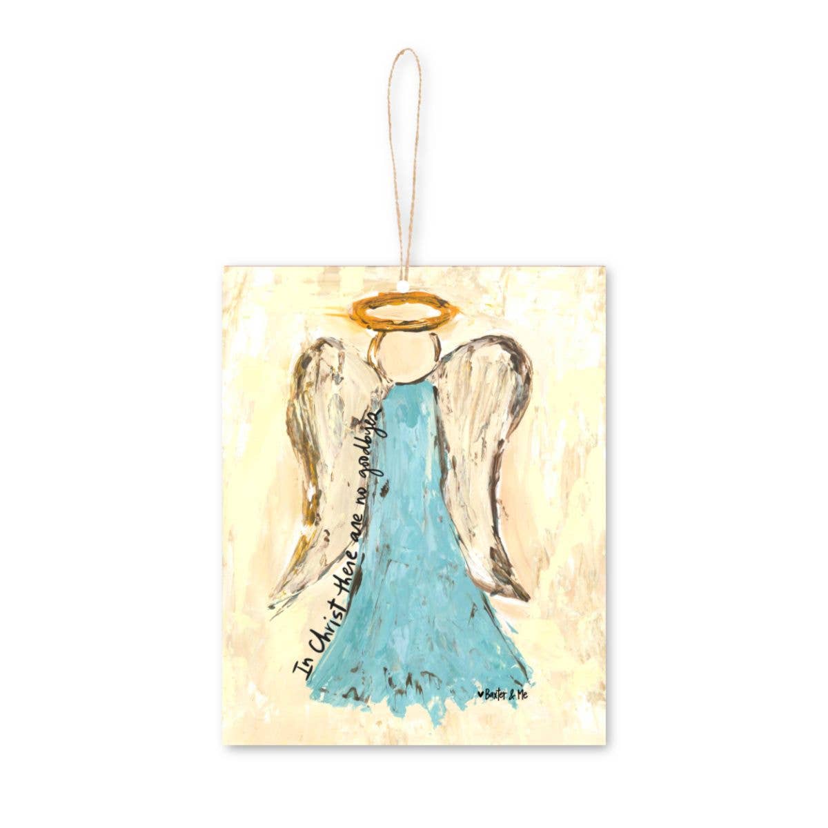 Baxter & Me In Christ No Goodbyes Ornament