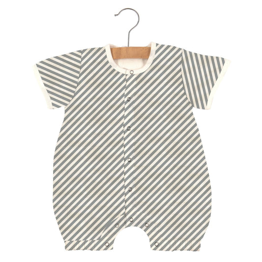 Newcastle Gray Striped Romper (0-6 months)