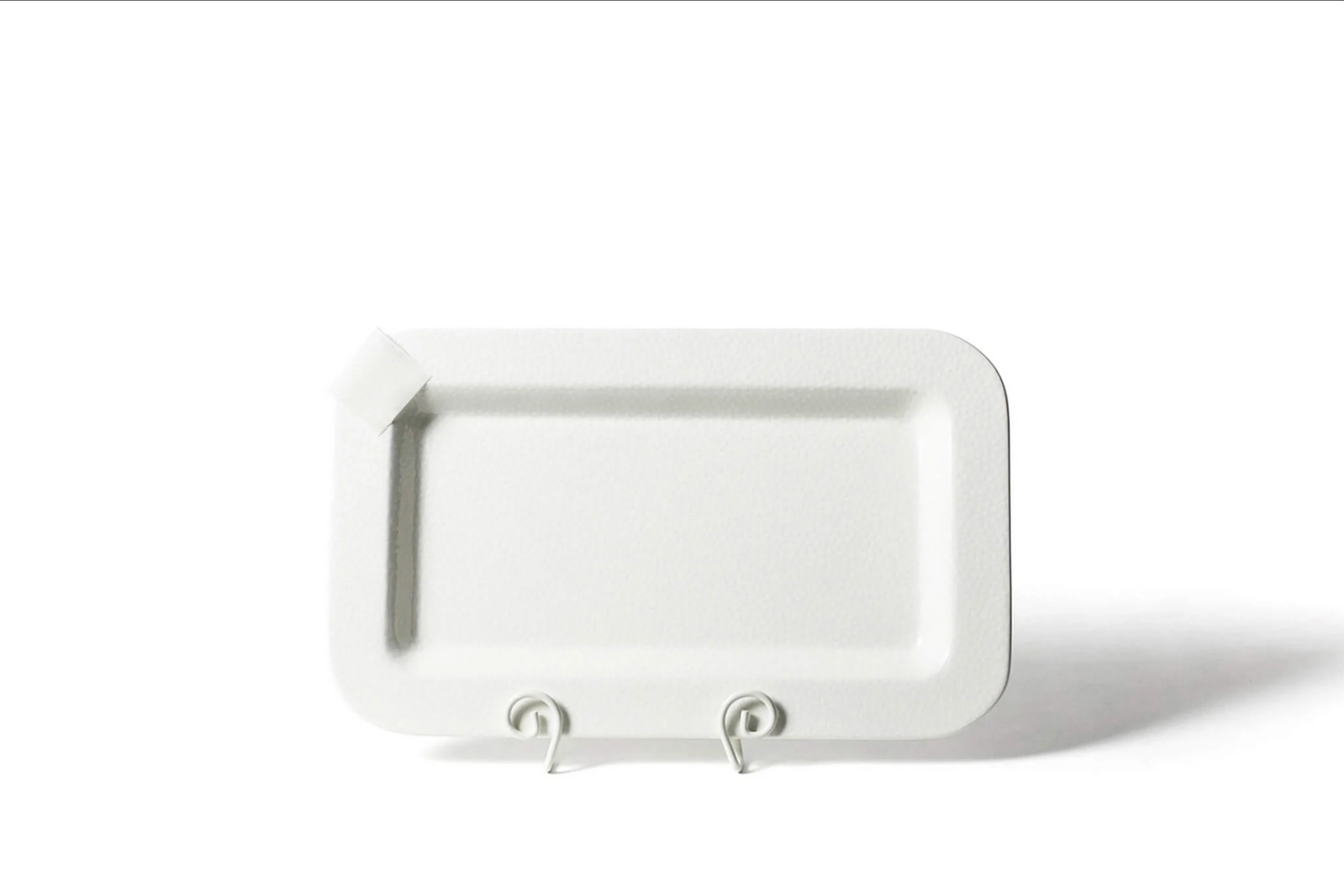 Happy Everything Small Dot Mini Entertaining Platter-White