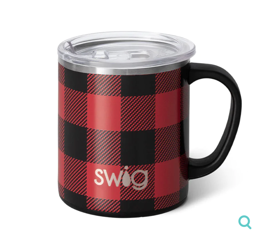 Swig Buffalo Plaid Camper Mug (12oz)